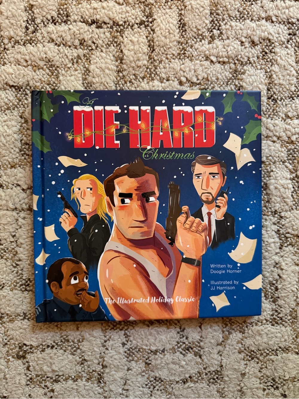 Die Hard Christmas Illustrated Holiday Classic - like new condition